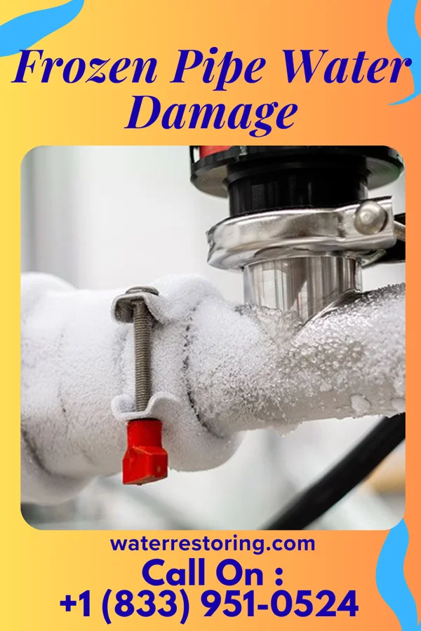 Frozen Pipe Water Damage in Plains, TX